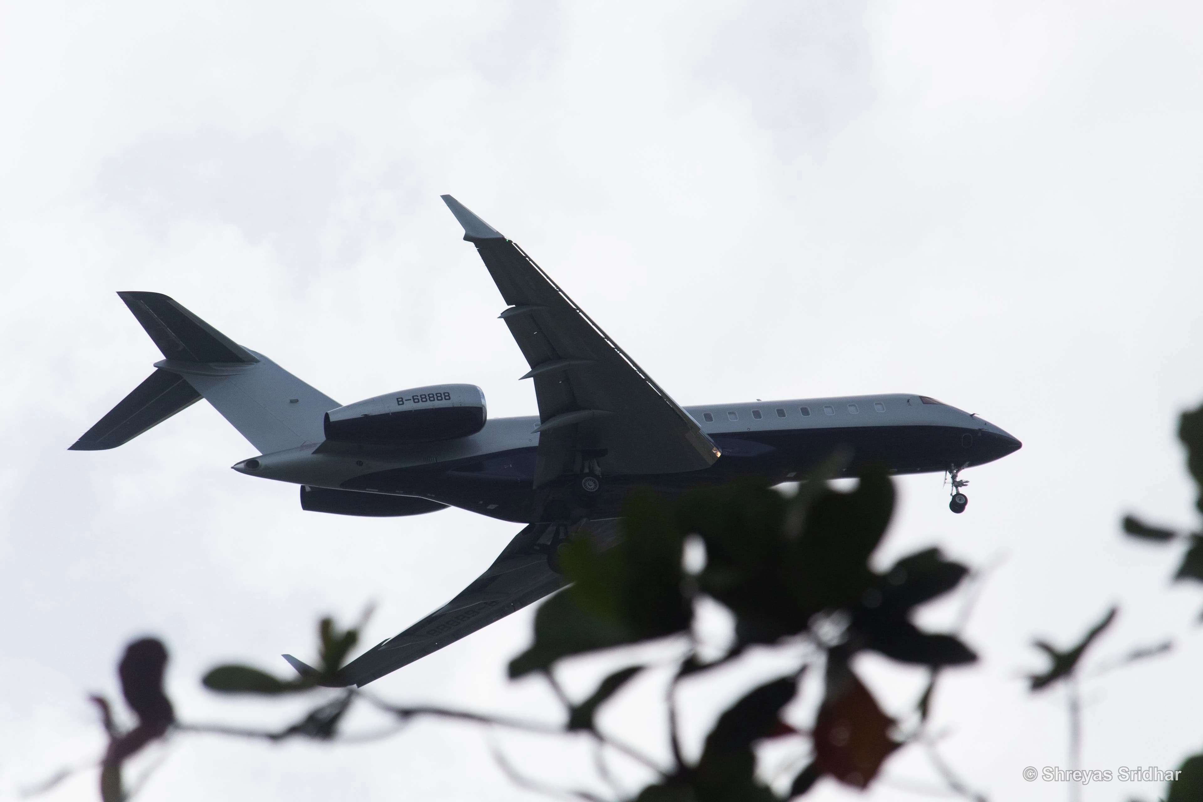 Private Jet · Bombardier Global Express 6500 · B-68888